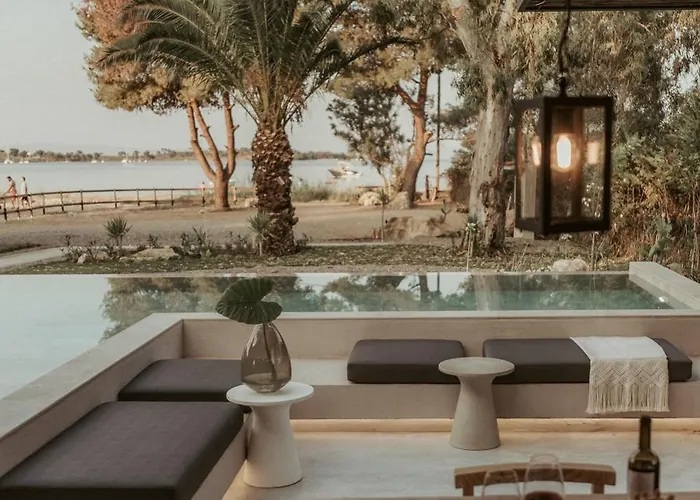 Villa Pure Beachfront With Pool Vourvourou